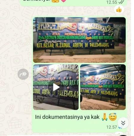 Pengiriman Papan Bunga Duka Pakulonan