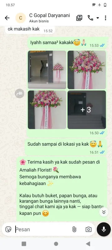 Pengiriman Karangan Bunga Pakulonan